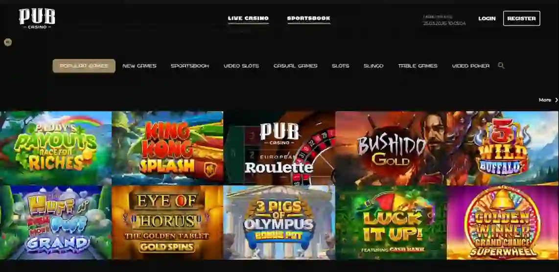 pub casino